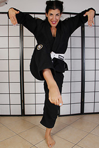 Cosplay girl free footfetish picture - CosplayFeet.com - cosplayfeet-biancablance-karateka01-09