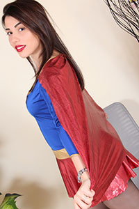 Cosplay girl free footfetish picture - CosplayFeet.com - cosplayfeet-petra-supergirl-02